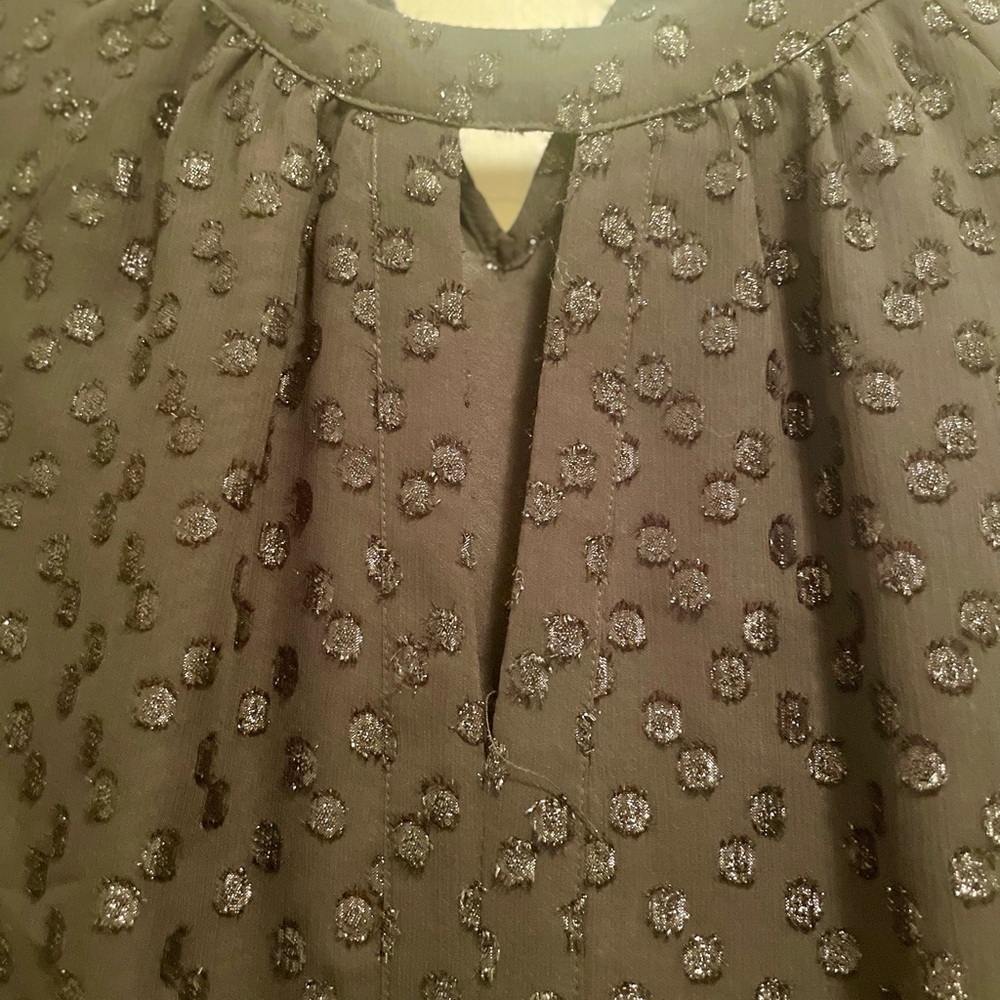 French Connection Black Blouse Size 8